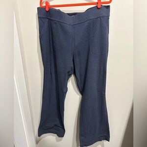 Duluth NoGA Bootcut pull on pants - Slate Blue 2X